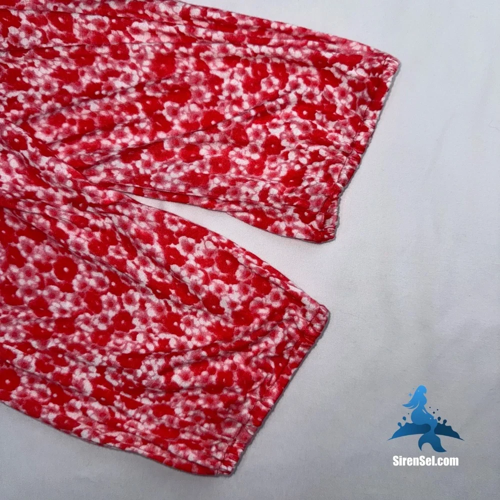 1138 MICHAEL Michael Kors Tunic Top – Size 3X – Red White Floral